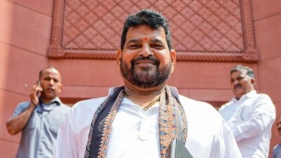 BJP MP Brij Bhushan Sharan Singh. (PTI) BJP MP Brij Bhushan Sharan Singh. (PTI)