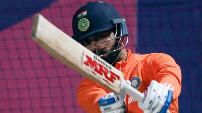India's Virat Kohli during practice (REUTERS)