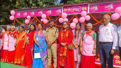 In an eco-conscious move, the district administration ensured that the Kanya Pujan ceremony was a zero-waste event (HT Photo) In an eco-conscious move, the district administration ensured that the Kanya Pujan ceremony was a zero-waste event (HT Photo)