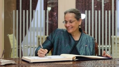 Indian-origin US diplomat Kamala Shirin Lakhdhir Indian-origin US diplomat Kamala Shirin Lakhdhir