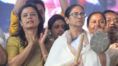 BJP said Mamata Banerjee only defends her nephew Abhishek Banerjee. BJP said Mamata Banerjee only defends her nephew Abhishek Banerjee.