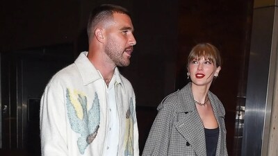 Travis Kelce and Taylor Swift (X(formerly Twitter)/@ViralThingz) Travis Kelce and Taylor Swift (X(formerly Twitter)/@ViralThingz)