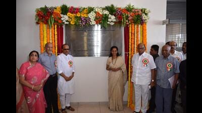 The event on Sunday was attended by Ajit Pawar, his wife Sunetra Pawar, cousing Supriya Sule and uncle Sharad Pawar. (HT PHOTO) The event on Sunday was attended by Ajit Pawar, his wife Sunetra Pawar, cousing Supriya Sule and uncle Sharad Pawar. (HT PHOTO)