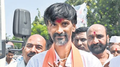 This is the second time Manoj Jarange-Patil will go on an indefinite hunger strike (HT Photo) This is the second time Manoj Jarange-Patil will go on an indefinite hunger strike (HT Photo)