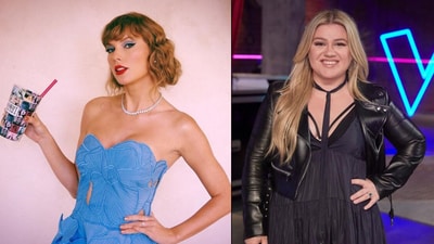 Kelly Clarkson sets the record straight over accusations of bashing Taylor Swift and Travis Kelce's romance (Kelly Clarkson/ Taylor Swift/Instagram) Kelly Clarkson sets the record straight over accusations of bashing Taylor Swift and Travis Kelce's romance (Kelly Clarkson/ Taylor Swift/Instagram)