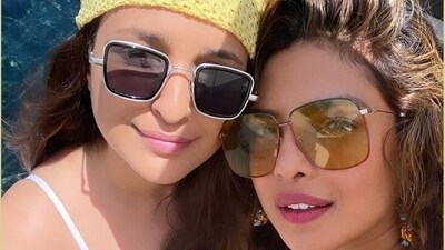 Priyanka Chopra shared a throwback picture to wish Parineeti Chopra. Priyanka Chopra shared a throwback picture to wish Parineeti Chopra.