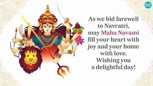 Maha Navami, the ninth day of Navaratri, is dedicated to Goddess Durga. (HT Photo) Maha Navami, the ninth day of Navaratri, is dedicated to Goddess Durga. (HT Photo)