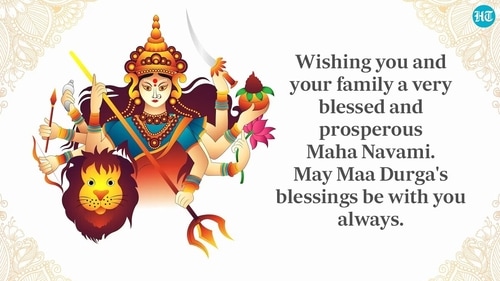Devotees offer prayers and seek her blessings for protection on this auspicious day. (HT Photo) Devotees offer prayers and seek her blessings for protection on this auspicious day. (HT Photo)