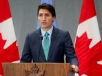 Canada Recession: Canadian Prime Minister Justin Trudeau holds a press conference.