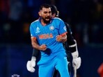 Mohammed Shami is over the moon with two wickets in 2 balls.
