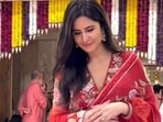 Katrina Kaif and Nagarjuna with Chaitanya Akkineni during Navratri event in Thrissur. Katrina Kaif and Nagarjuna with Chaitanya Akkineni during Navratri event in Thrissur.