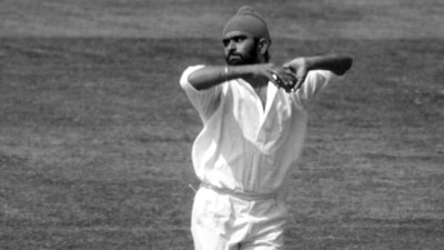 File picture of former Indian captain and legendry spinner Bishan Singh Bedi, who passed away at the age of 77 (ICC Twitter)