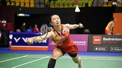 USA's Beiwen Zhang (AFP) USA's Beiwen Zhang (AFP)