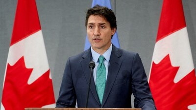 Canada Recession: Canadian Prime Minister Justin Trudeau holds a press conference. (Reuters)