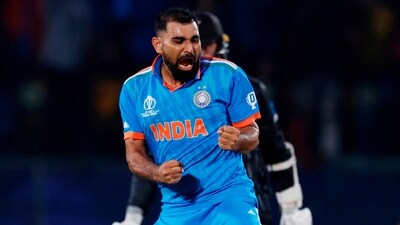 Mohammed Shami is over the moon with two wickets in 2 balls. (Reuters)