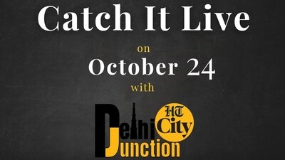 Catch It Live on October 24 Catch It Live on October 24