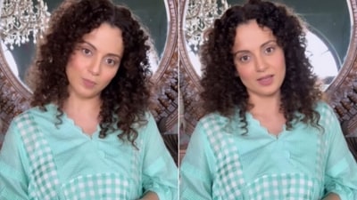 Kangana Ranaut shared a video on Instagram. Kangana Ranaut shared a video on Instagram.