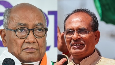 Digvijaya Singh and Shivraj Singh Chouhan Digvijaya Singh and Shivraj Singh Chouhan