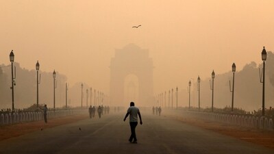 The national capital's air quality index rose to as high as 346 early on Monday, the highest among 110 global cities tracked by IQ Air ( Reuters) The national capital's air quality index rose to as high as 346 early on Monday, the highest among 110 global cities tracked by IQ Air ( Reuters)