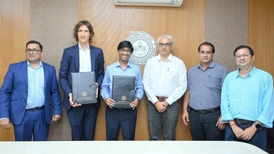 IITK and Airbus will also explore collaboration opportunities with global institutes where students will get to work on projects relevant to the sector. (Handout) IITK and Airbus will also explore collaboration opportunities with global institutes where students will get to work on projects relevant to the sector. (Handout)