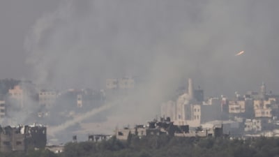 Israel-Hamas War: Rockets fired towards Israel from the Gaza Strip. (AFP) Israel-Hamas War: Rockets fired towards Israel from the Gaza Strip. (AFP)