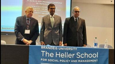 Legal reforms lies in identifying historical injustices, says Chief justice of India Dhananjaya Y Chandrachud. (HT Photo) Legal reforms lies in identifying historical injustices, says Chief justice of India Dhananjaya Y Chandrachud. (HT Photo)