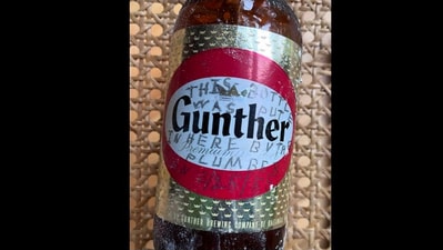 Beer bottle with a message from 1955. (Reddit/@Env-scientist) Beer bottle with a message from 1955. (Reddit/@Env-scientist)