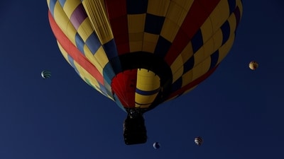 The balloon service is part of Uber’s vision to grow into “the operating system for everyday life”. (Reuters/File)