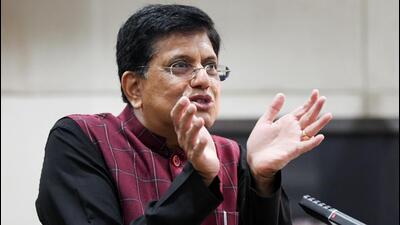 Union commerce and industry minister Piyush Goyal (ANI FILE) Union commerce and industry minister Piyush Goyal (ANI FILE)