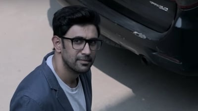 Amit Sadh in a still from Duranga 2 trailer. Amit Sadh in a still from Duranga 2 trailer.