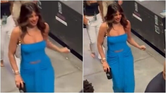 Priyanka Chopra is back with another killer concert look at the Jonas Brothers show. (Instagram)