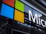 A Microsoft logo is seen on an office building in New York City, US. (REUTERS/ FILE)