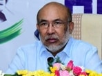 Manipur Chief Minister N Biren Singh. Manipur Chief Minister N Biren Singh.