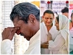 Kapil Dev and Virender Sehwag attended the last rites of legendary Indian spinner Bishan Bedi in New Delhi