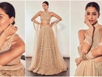Ananya Pandey is the ultimate Gen Z style icon who can pull off any look to perfection. With back to back stylish looks and undeniable beauty, the actress makes her fans swoon. And her latest look is no exception, as Ananya proves her fashion prowess in a stunning lehenga ensemble. Her breathtaking look is a testament to the fact that she can slay the ethnic as easily as the casual. Her Insta-diary filled with drool-worthy snaps is a treasure trove of fashion inspiration for all her followers. Her lehenga look is perfect for getting inspired for the festive season. Scroll down to take notes from the diva.
