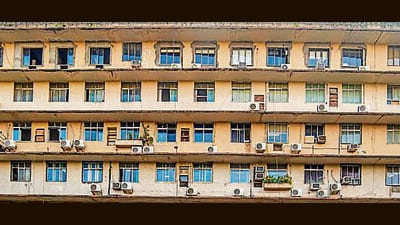 An undated photo of a housing complex in Mumbai. (Shutterstock)