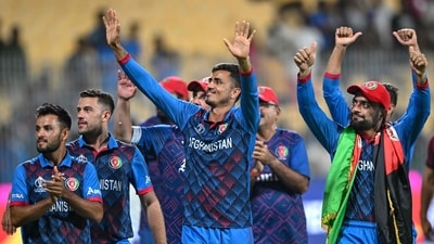 Afghanistan’s bowling never needed any selling, not with Rashid Khan helming it. (AFP) Afghanistan’s bowling never needed any selling, not with Rashid Khan helming it. (AFP)