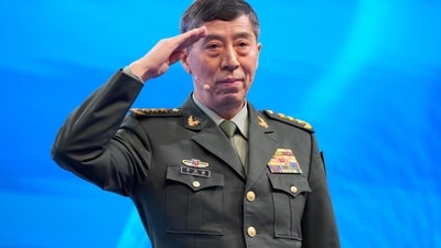 Chinese defense minister Li Shangfu (AP) Chinese defense minister Li Shangfu (AP)