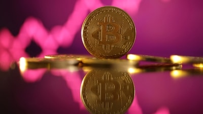 Representation of the bitcoin cryptocurrency and a price chart are seen in this illustration taken October 24, 2023. REUTERS/Dado Ruvic/Illustration (REUTERS)