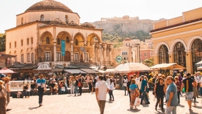 From January to the end of August, 22.65 million people visited the Mediterranean country renowned for its Aegean islands and ancient sites. (Pexels ) From January to the end of August, 22.65 million people visited the Mediterranean country renowned for its Aegean islands and ancient sites. (Pexels )