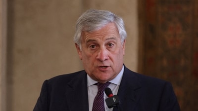 Israel-Hamas War: Italian Foreign Minister Antonio Tajani. (Reuters)