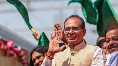 Madhya Pradesh Chief Minister Shivraj Singh Chouhan (PTI)