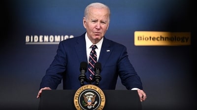 Israel-Hamas War: US President Joe Biden delivers remarks. (AFP) Israel-Hamas War: US President Joe Biden delivers remarks. (AFP)