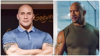Dwayne Johnson's waxwork at French museum will be fixed after he himself made a request. Dwayne Johnson's waxwork at French museum will be fixed after he himself made a request.