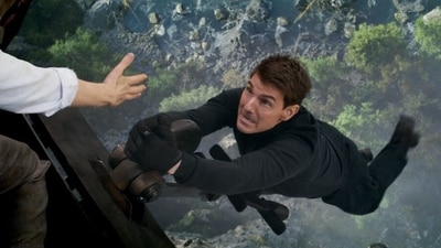 Tom Cruise in a still from Mission: Impossible — Dead Reckoning Part One.