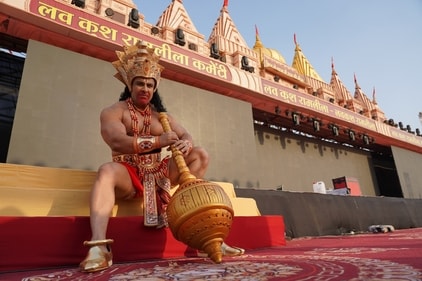 Wadhwa shares how children often endearingly ask him to fly like Hanuman ji. (Photo: Gokul VS/HT)