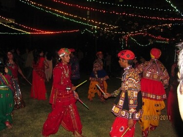 Dussehra celebrations here will have dandiya right after Ravana dahan. Dussehra celebrations here will have dandiya right after Ravana dahan.