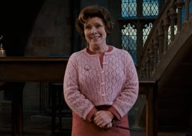 Dolores Umbridge (Amazon Prime Video screenshot) Dolores Umbridge (Amazon Prime Video screenshot)