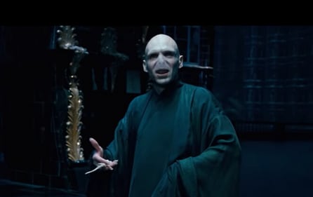 Lord Voldemort (Amazon Prime Video screenshot) Lord Voldemort (Amazon Prime Video screenshot)