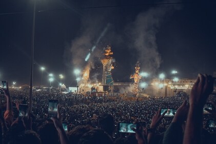 Dussehra or Vijayadashami falls on the tenth day of Navratri or the fifth day of Durga Puja. (Unsplash)